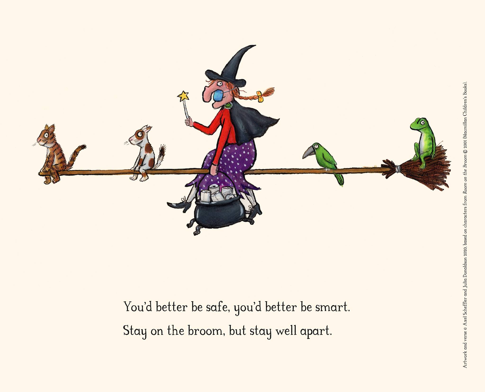 lots of room on the broom