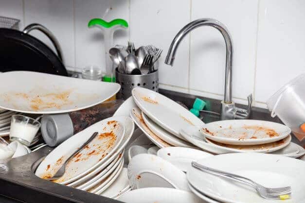 dirty dishes