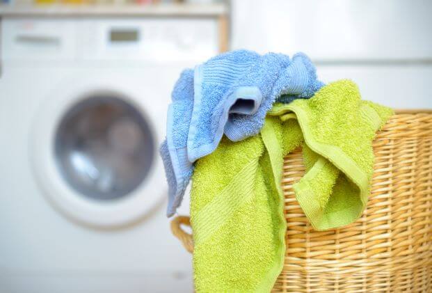dirty towels