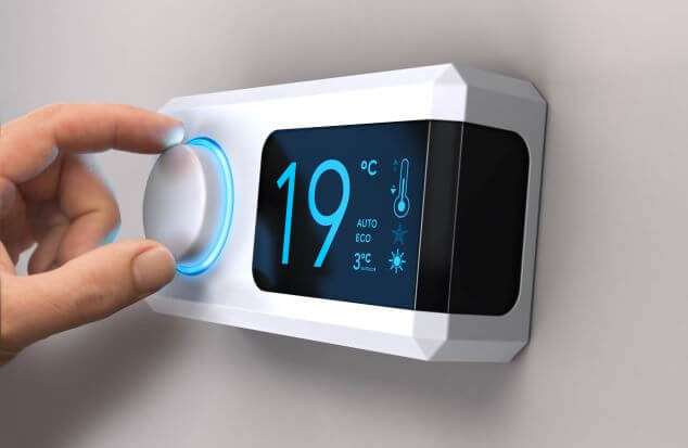 turning down thermostat