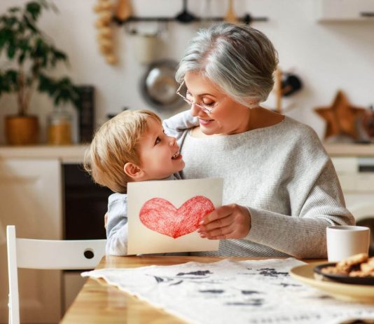 Child sitting with Nanny: Great Gift Ideas for Grandma