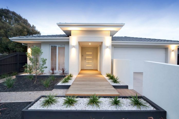 modern house to impress