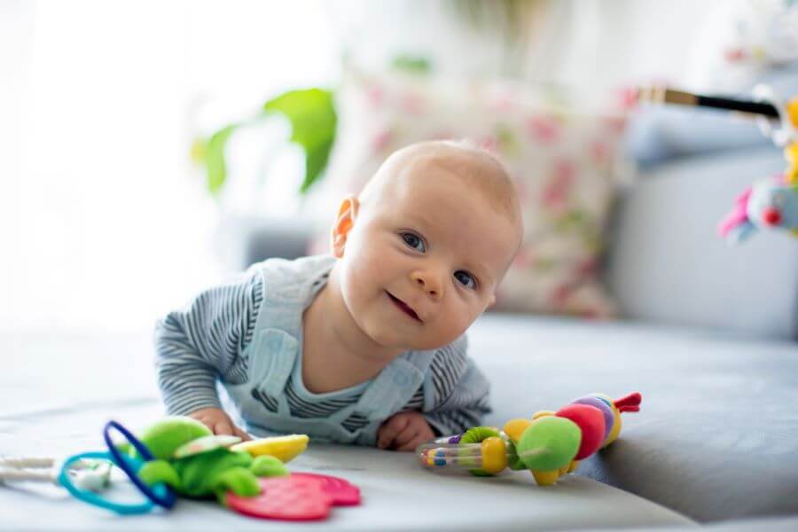 baby tummy time
