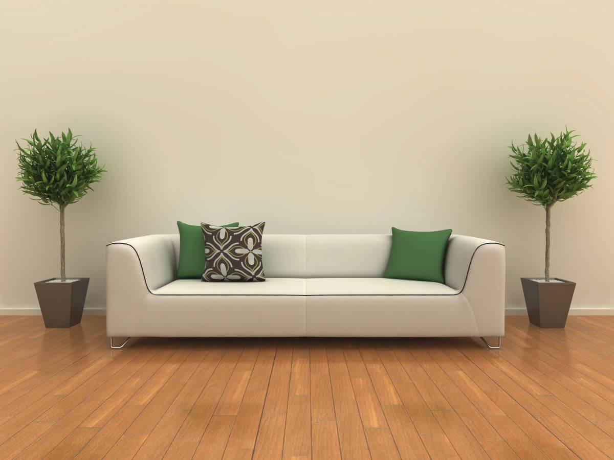 sofa in british living room