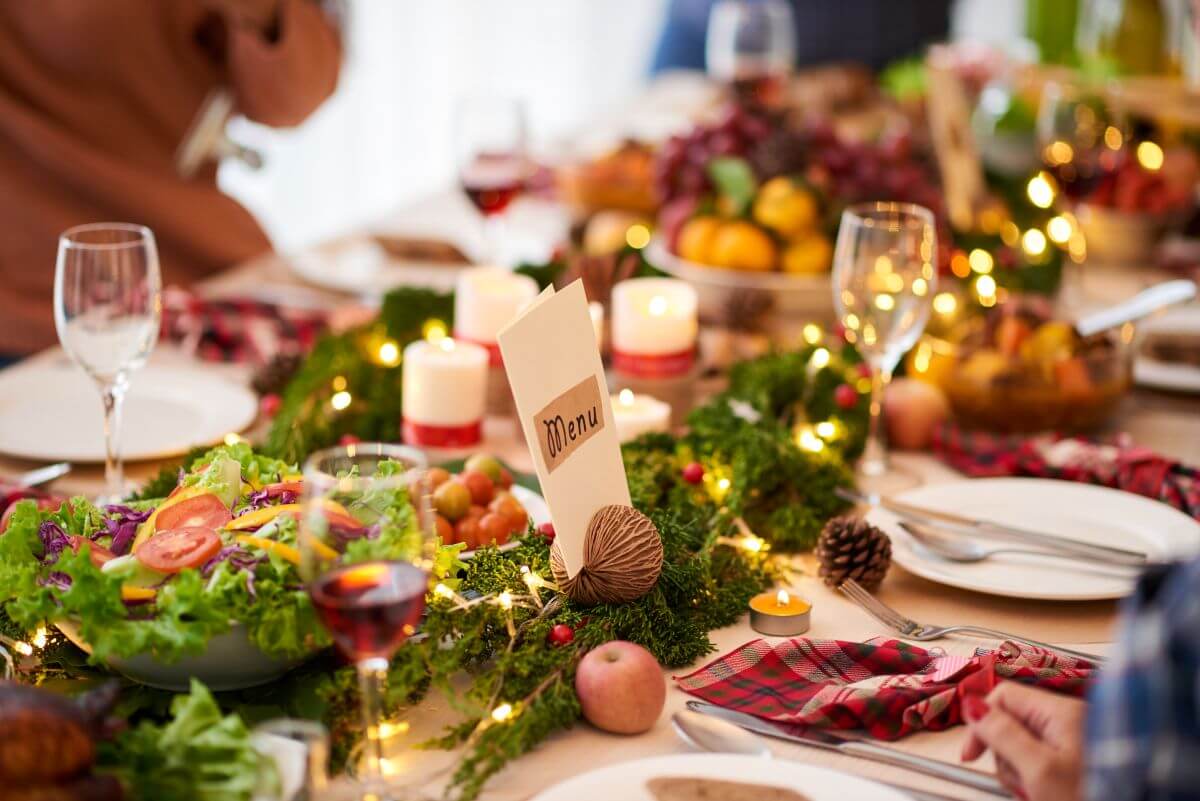 christmas day dinner menu