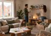 Turning a Blank Canvas Into a Warm Family Home family settling into new home