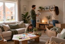 Turning a Blank Canvas Into a Warm Family Home