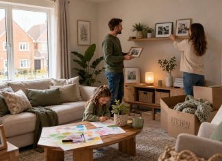 Turning a Blank Canvas Into a Warm Family Home