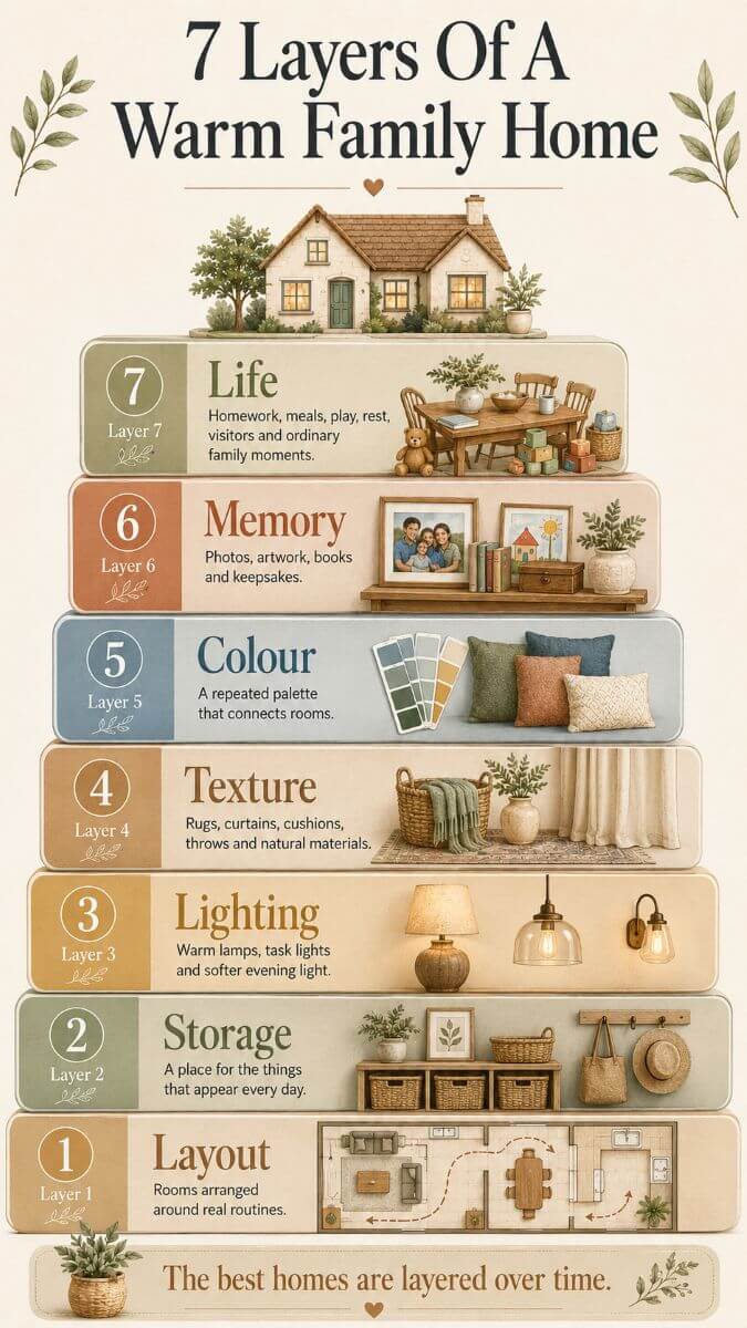 layers of a warm home